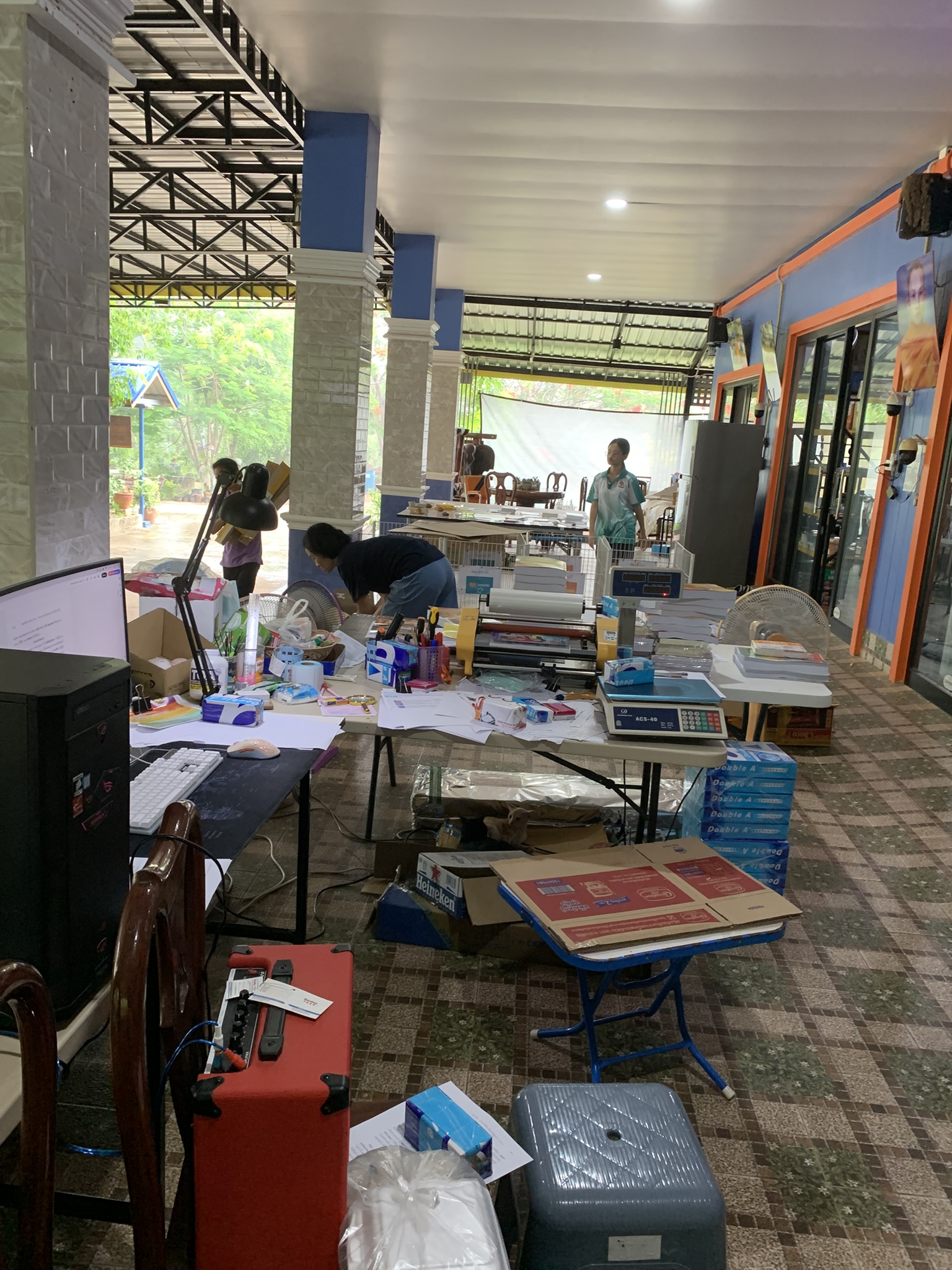 21/05/2569 งานในบ้านบาลีบุ๊ก (จัดออเดอร์, พิมพ์หนังสือ, เข้าเล่ม, ห่อพัสดุ...)